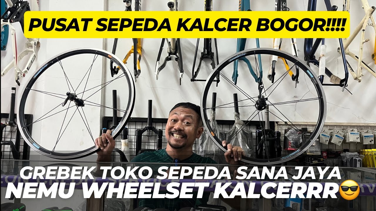 PUSAT SEPEDA KALCER BOGOR ⁉️| ALHAMDULILLAH DAPET WHEELSET KALCER 🤣