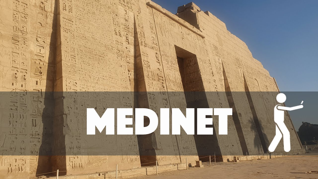 Walk with Me at Medinet Habu Temple - Luxor - Egypt