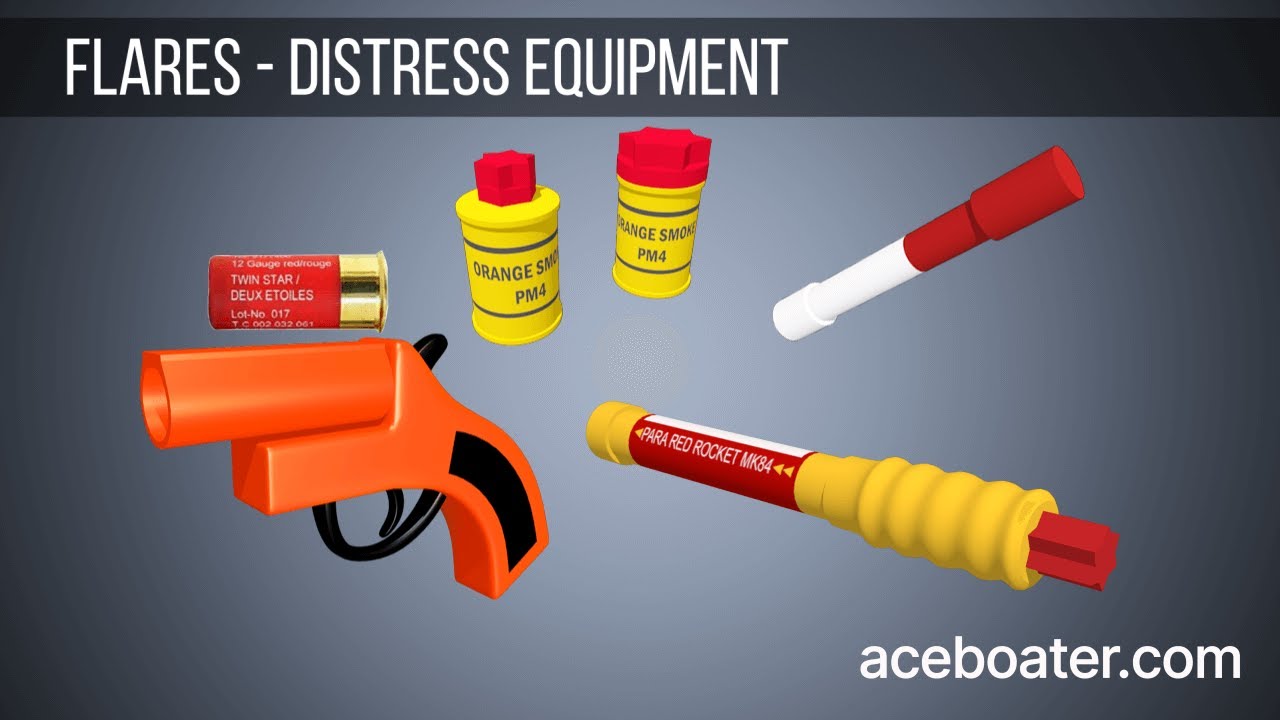 Flares distress equipment