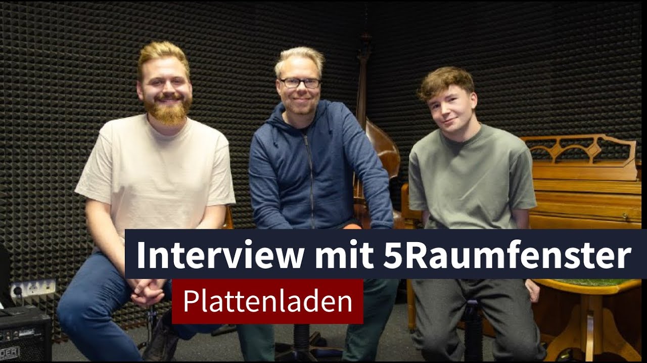 &Uuml;ber 2raumwohnung, ehrliche Texte und D&uuml;sseldorf &ndash; Interview mit 5Raumfenster | LZ TV Plattenladen