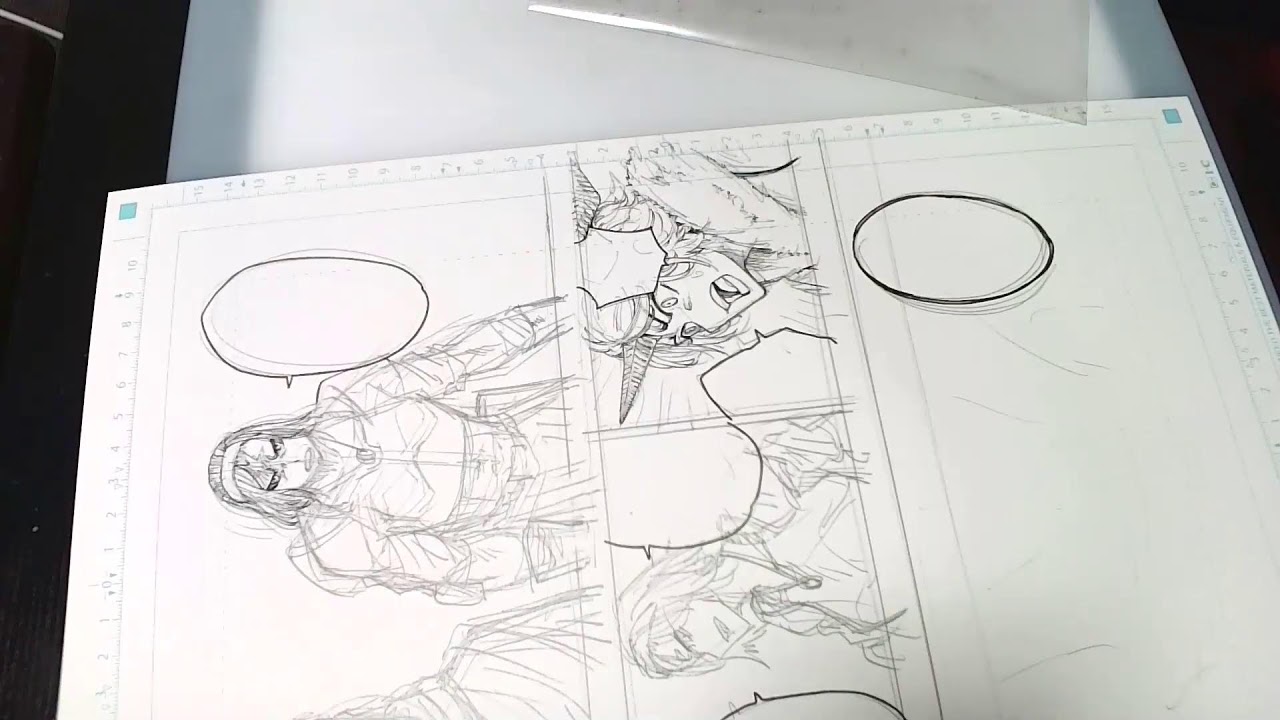 【ペン入れ】ノルマは5ページ！深夜の漫画原稿作画配信　12/10 live drawing