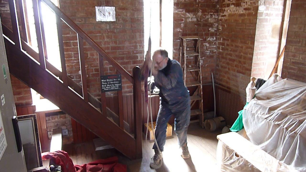 Bell ringing at Dumbarton St Patrick video 3