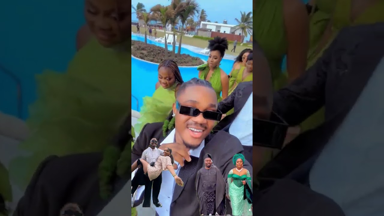 Lord of lemon and his Queen, mary raheem also was invited at jennyslimzy and ugo eaglet wedding anni