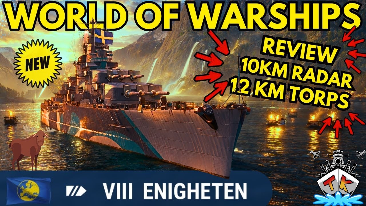 🚨 ENIGHETEN - Gleich mal Weltrekord?! 😱🔥 | Review | World of Warships 🚢