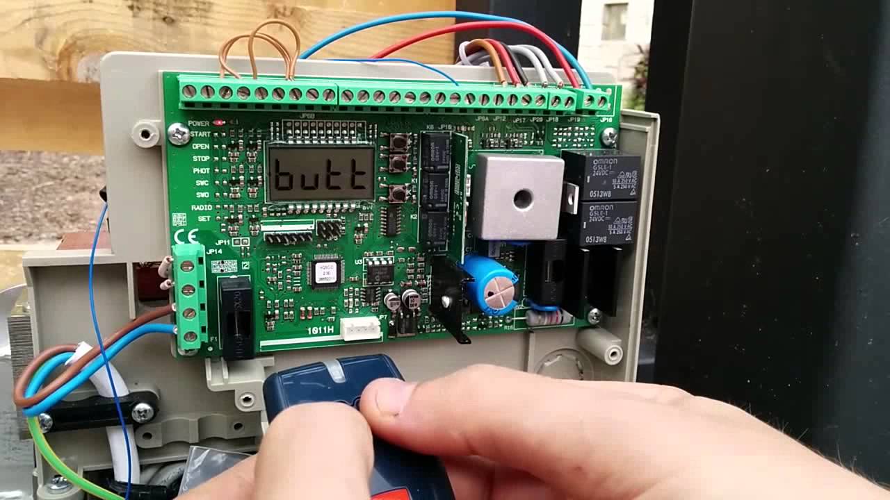 Programar mandos en motor BFT Deimos BT