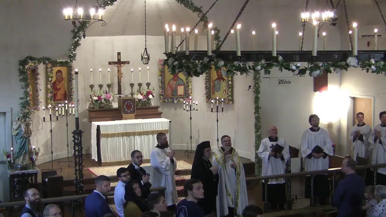 Monday Vespers, Metropolitan Saba Presiding