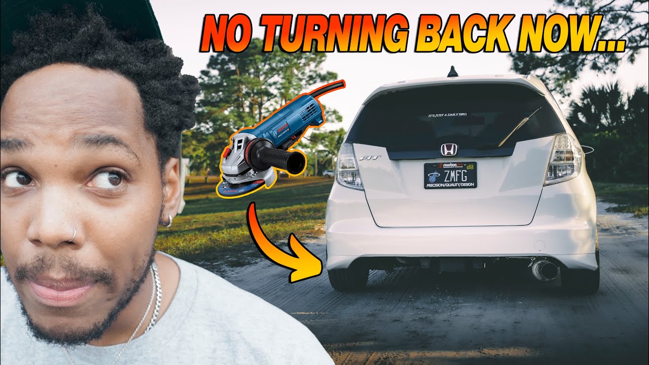 Снова модифицирую Honda Fit! *Я её испортил?*