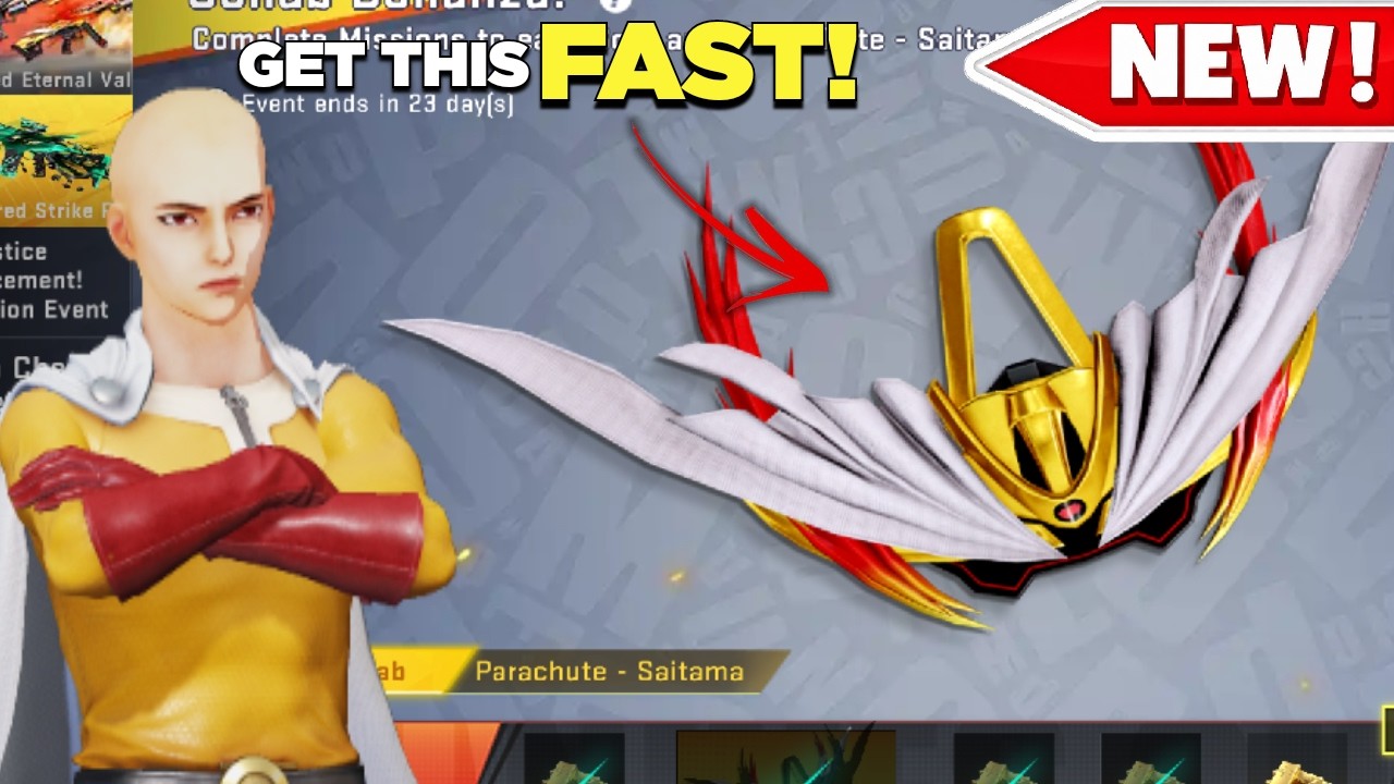 How to GET the NEW One Punch Man Parachute + 500 Gold in Blood Strike!