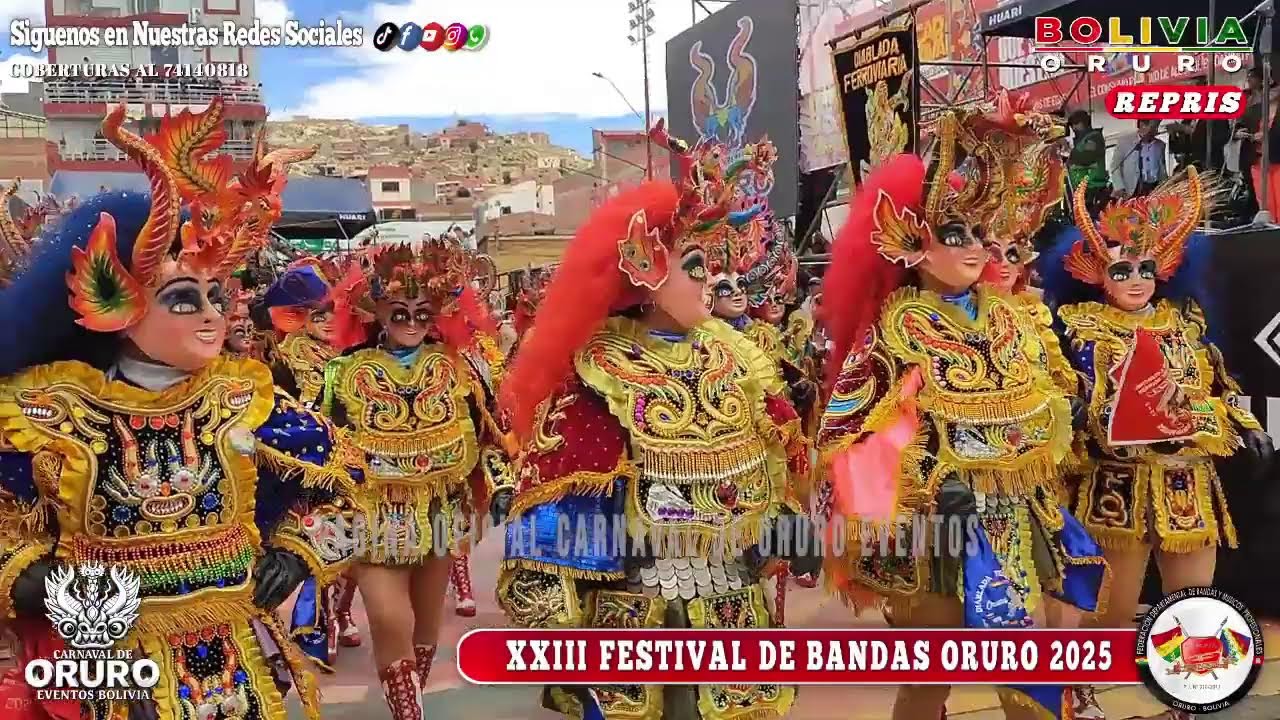 XXIII FESTIVAL DE BANDAS ORURO 2025   ''REPRIS''