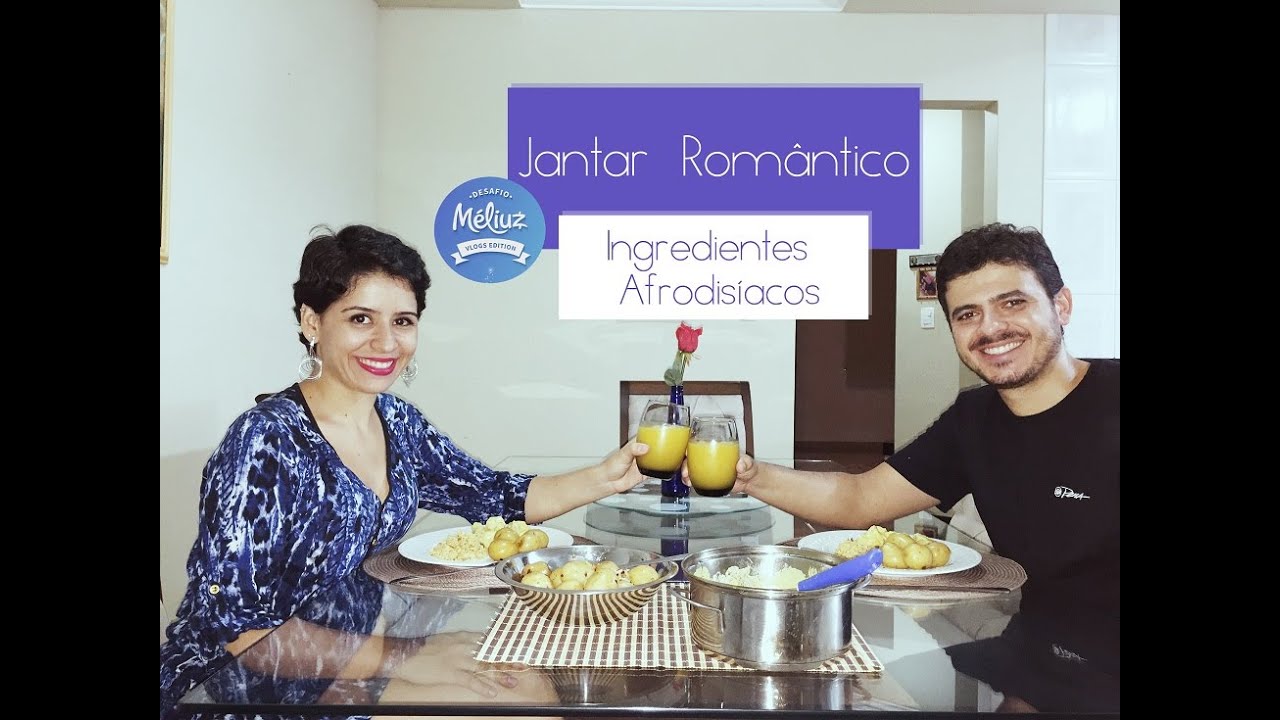 Jantar Romântico com Ingredientes Afrodisíacos