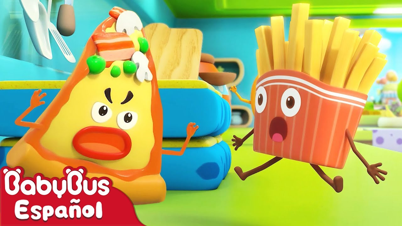 Guerreros de Patatas Fritas y Más Canciones | Canciones Infantiles | BabyBus Español
