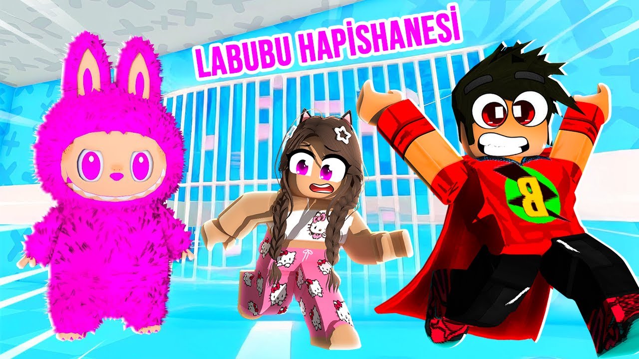 BABİ İLE LABUBU HAPİSAHNESİNDEN KAÇTIK! BEN KAÇAMADIM 😥 Roblox