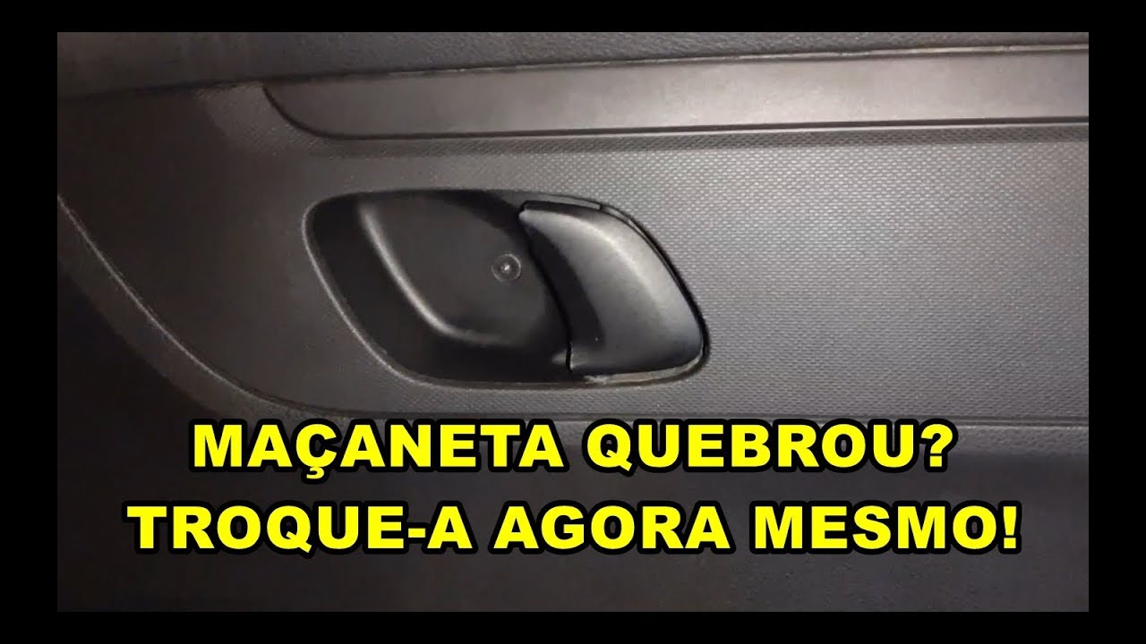 COMO TROCAR A MAÇANETA INTERNA RENAULT KWID