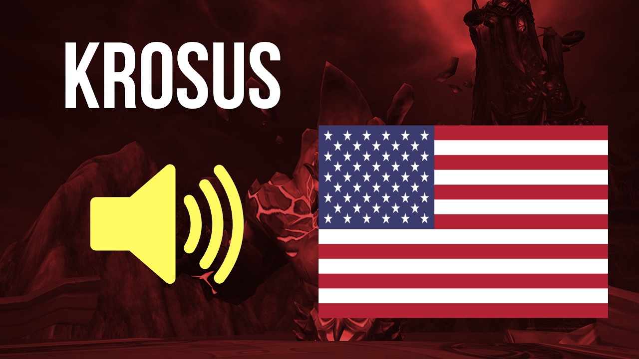 🔊 World of Warcraft in English - Krosus Audio (The Nighthold)