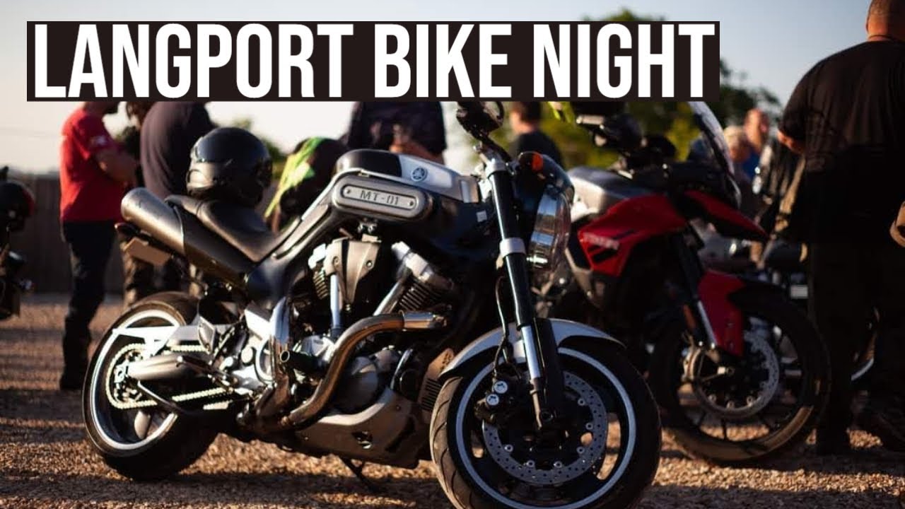 Langport Bike Night, on the Yamaha MT-01