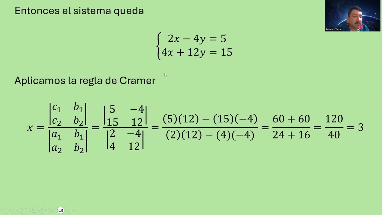 #algebra  Sistema de ecuaciones 19