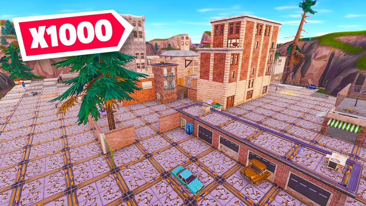 FLOOR IS SPIKE TRAPS (x1000 Traps) in Fortnite