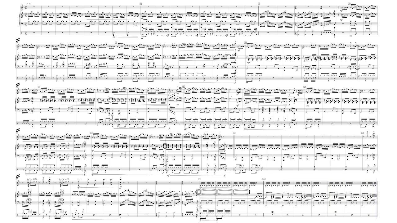Videoscore Matis pour Violin et Piano (batterie optionnelle) by Gerardo Di Giusto