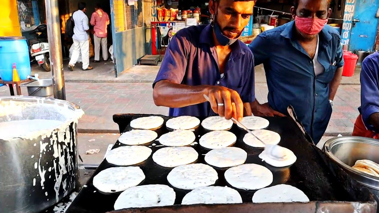 Fastest Cutt Dosa Making Skill/ Evening Street Food from Calicut India