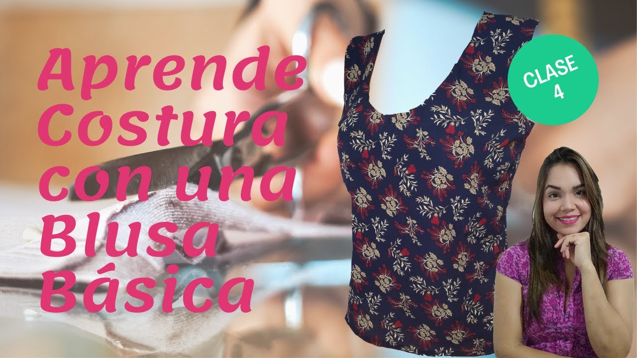 Como hacer blusa basica sin pinzas (clase 4)