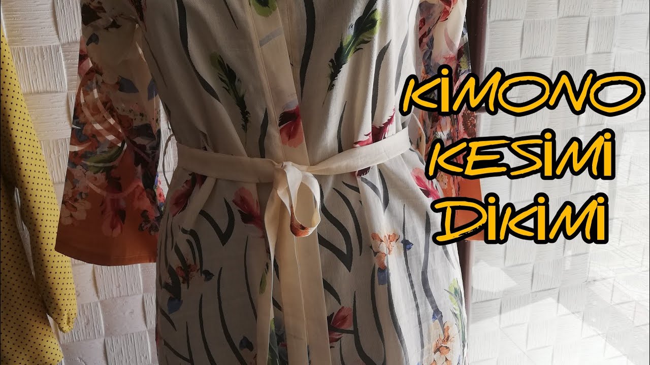 KİMONO KESİMİ DİKİMİ