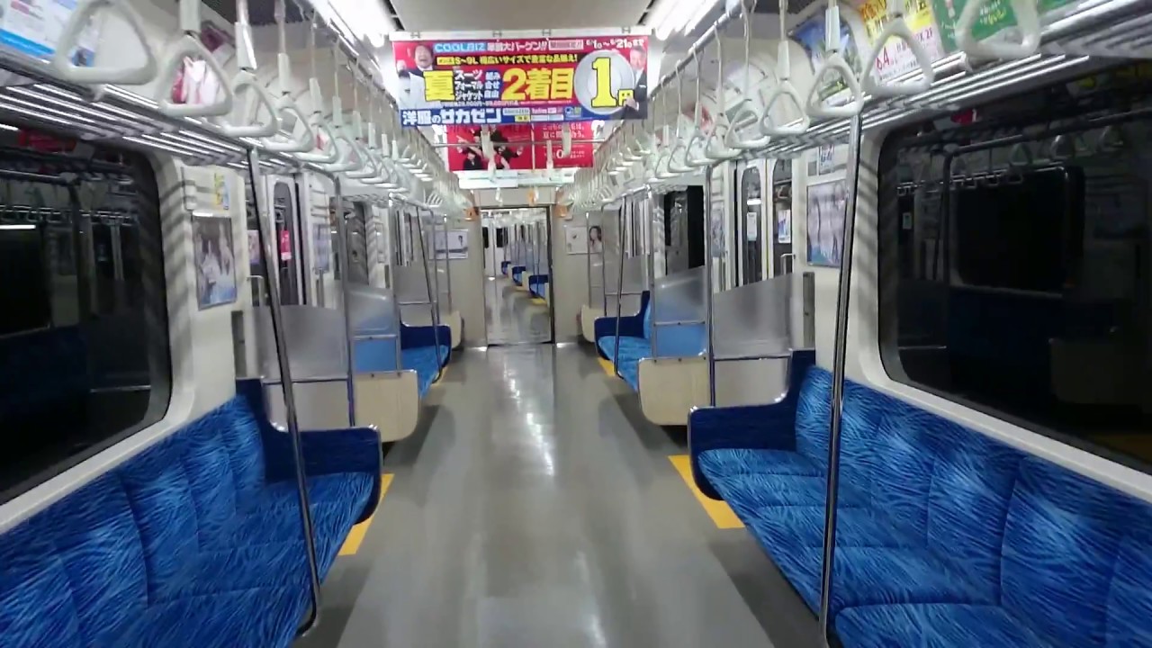 【貸切り・GTO残り1編成に】りんかい線70-000形Z10編成 大崎～品川シーサイド駅間に乗車