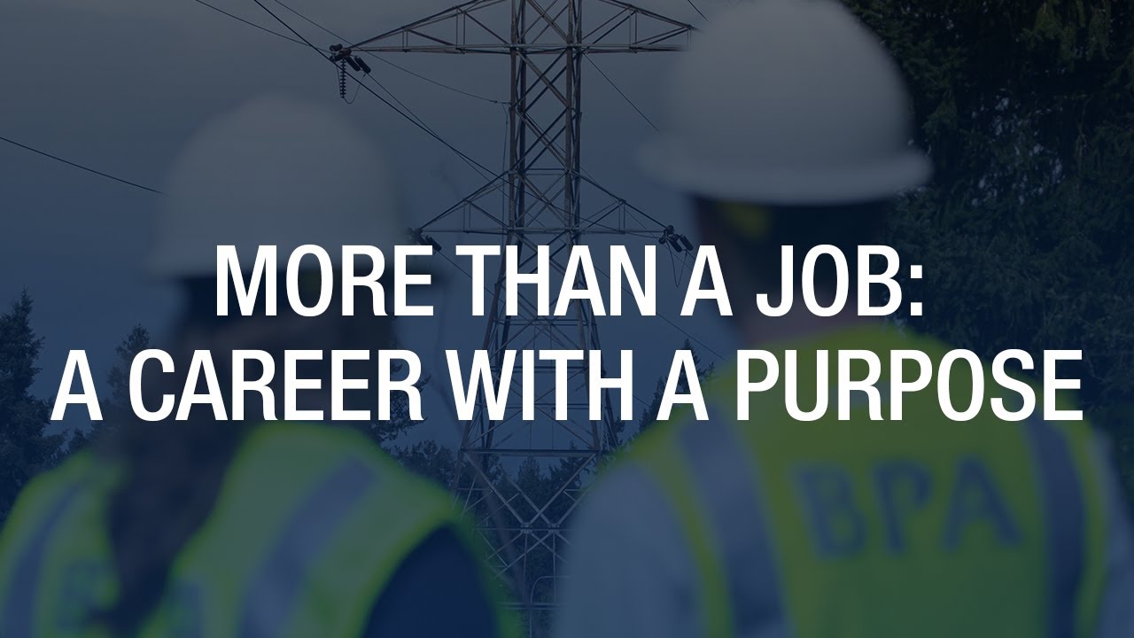 More than a job: A career with a purpose