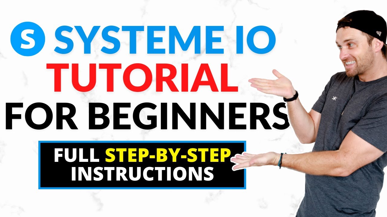 Systeme io Tutorial for Beginners ✅ From Sign Up to Launch 🚀
