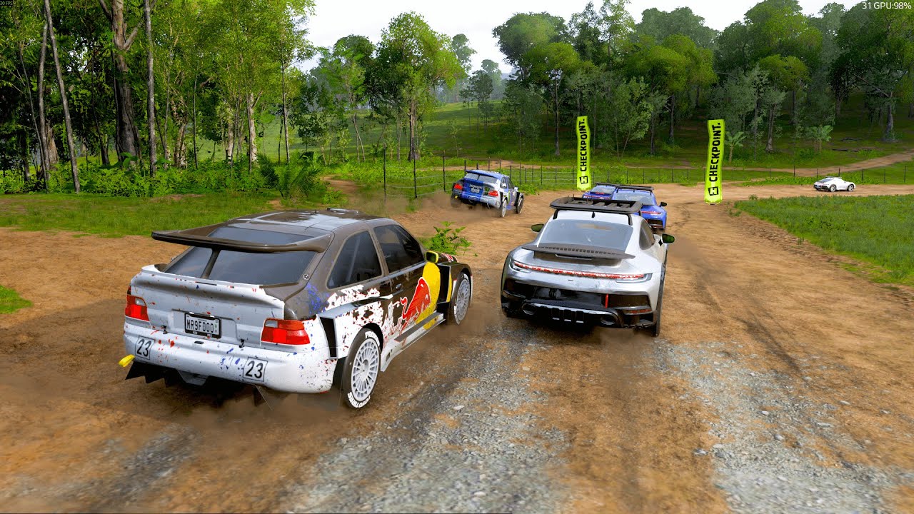 Ford Escort RS Cosworth VS Rally Monsters | Forza Horizon 5 | 4K Gameplay