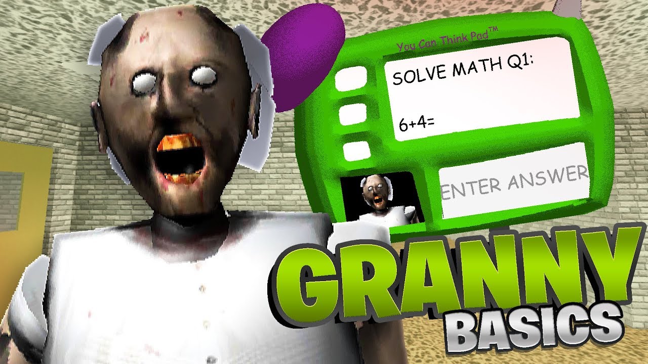 A GRANNY VIROU O PROFESSOR BALDI! GRANNY MOD