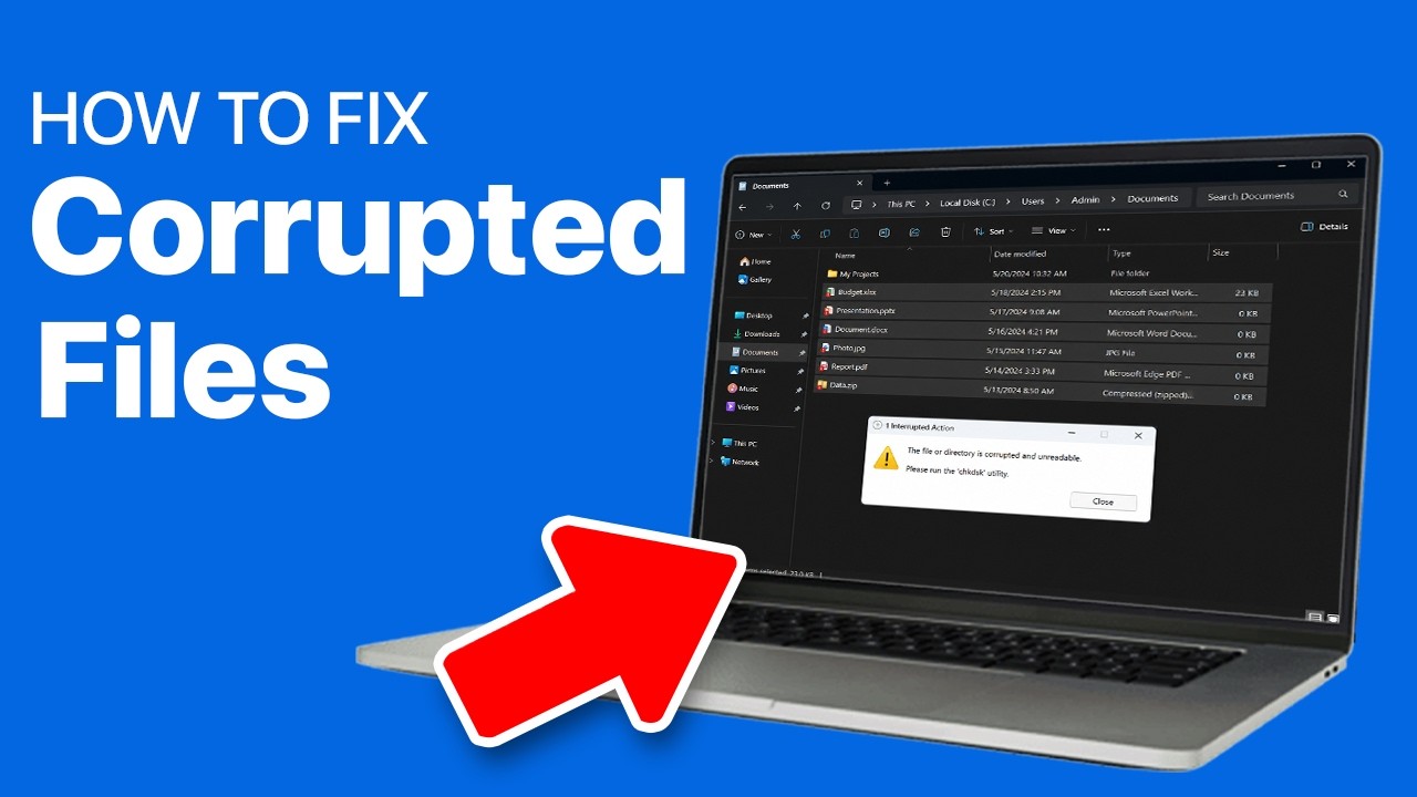 How To Fix Corrupted Files On Windows 11 - Full Guide