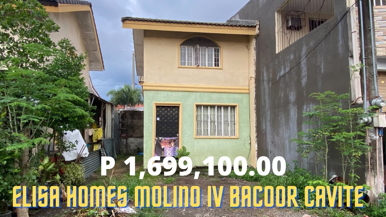 ELISA HOMES MOLINO IV BACOOR CAVITE / MURANG BAHAY / Pagibigforeclosedproperties