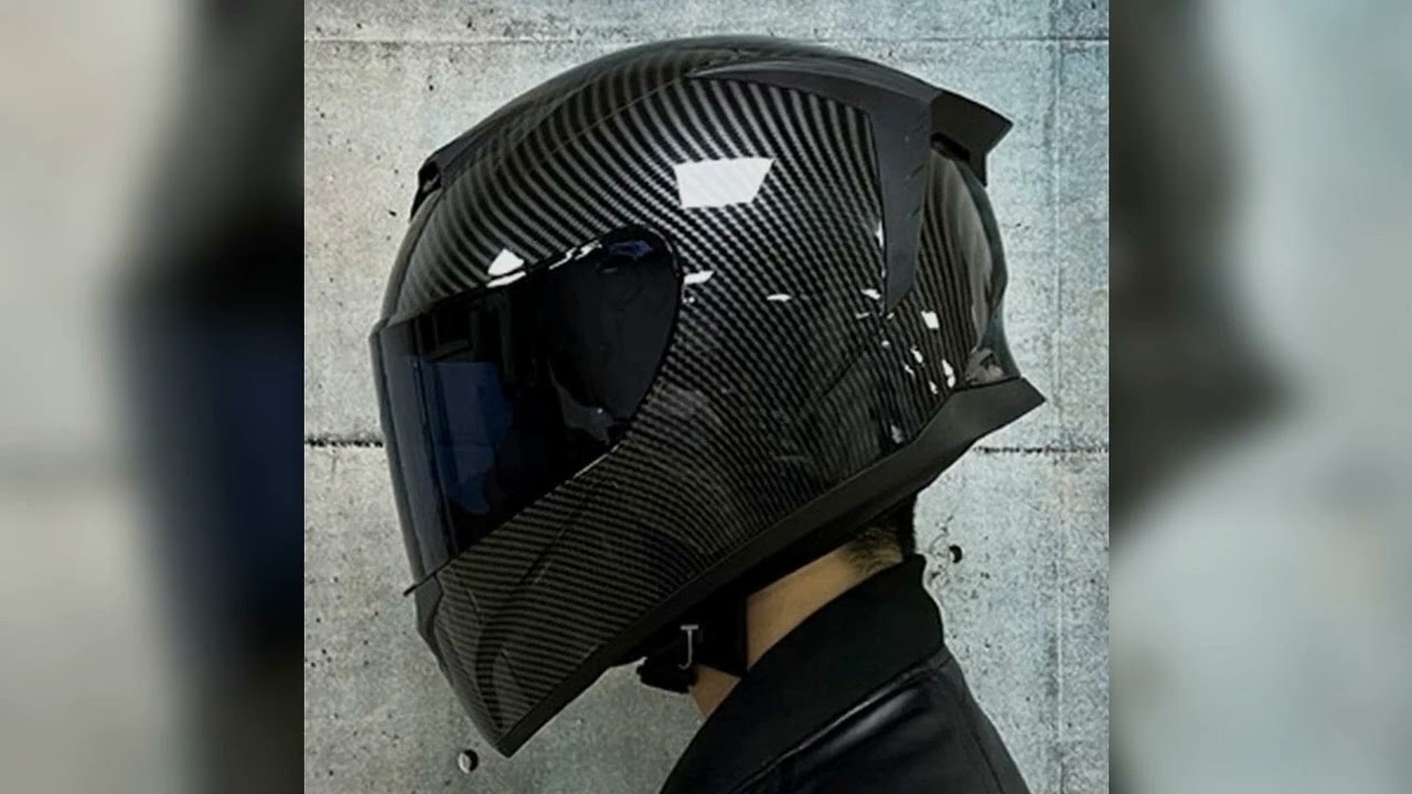 A must-have product #Motorcycle Helmet Carbon Fiber Wear-Resistant Biker Helmet Breathable Motocro
