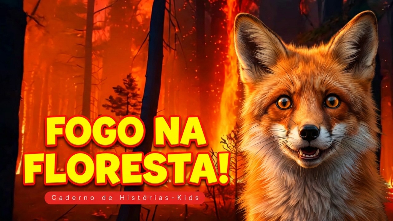 AS CHAMAS: Um Alerta da FLORESTA 🌳🔥🦊