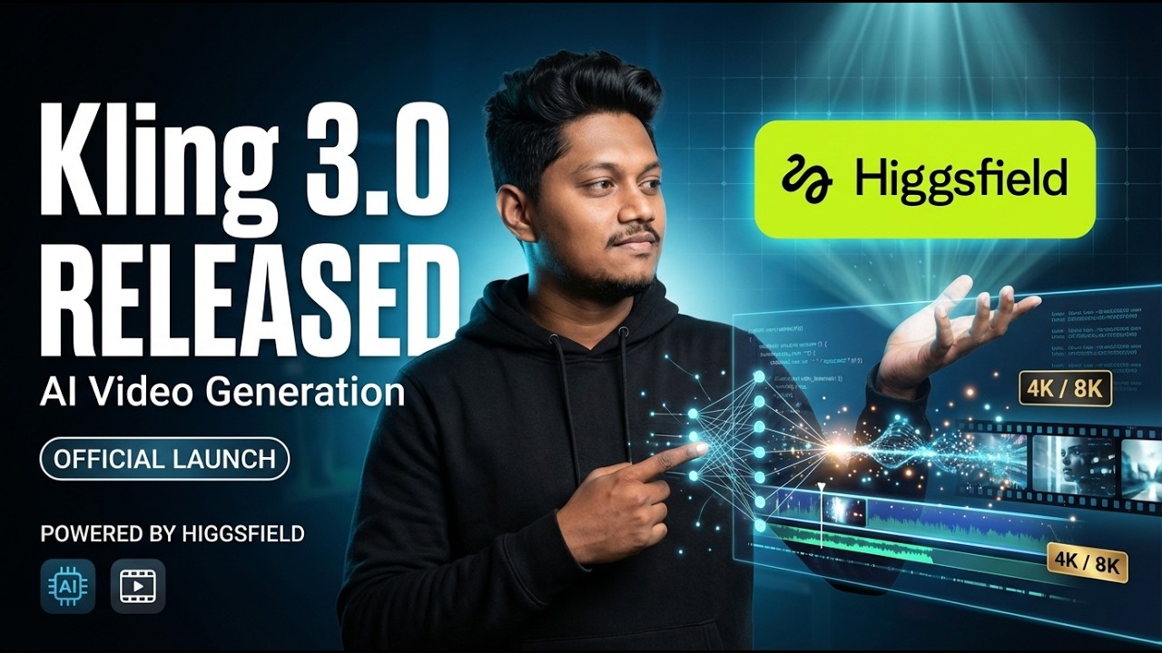 Kling 3.0 Released On Higgsfield 📌 මන් දැකපු හොඳම AI Video Generator එක