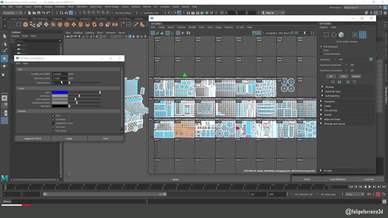 Tips and Tricks - UV Editor Maya - #0003