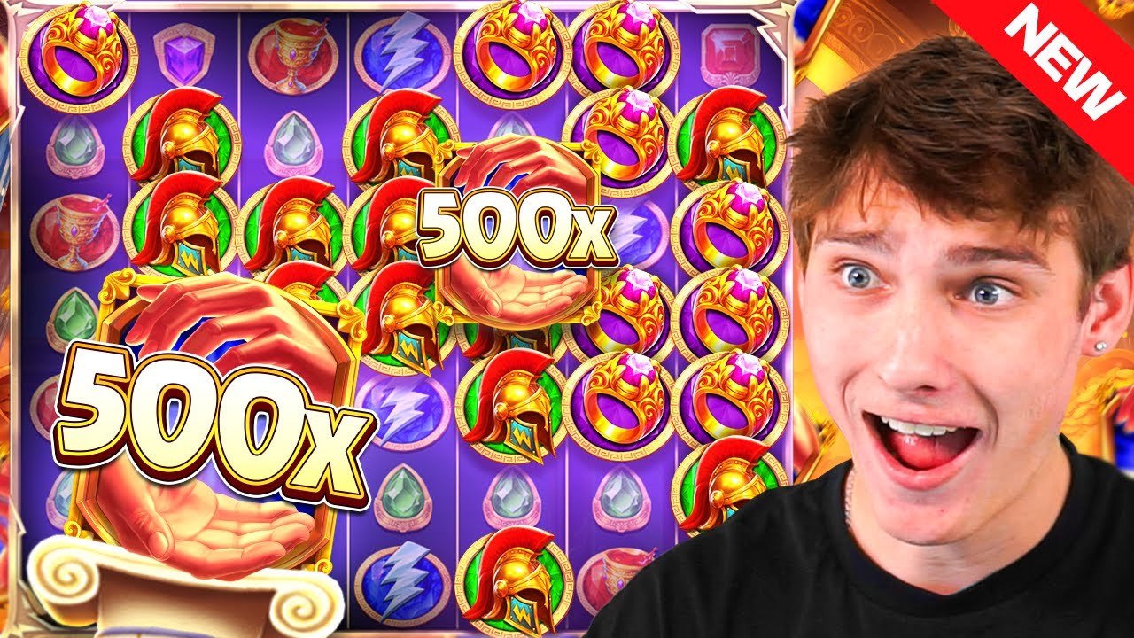 OUR RECORD WIN WITH 500x ON NEW GATES OF OLYMPUS!