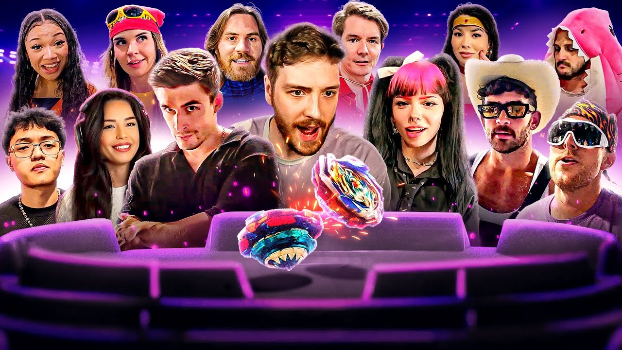 Я ПРИГЛАСИЛ 32 стримера на турнир по BEYBLADE