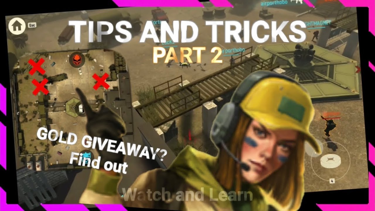 Tips and tricks Diana Tacticool Part 2 - #goldgiveawayvideo 🤩 put your ID and win free gold