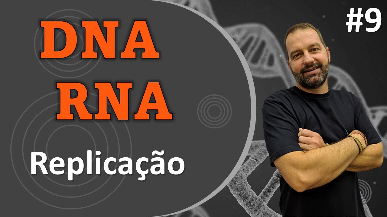 Replicação - A produção de DNA a partir de DNA (Esquemas animados)