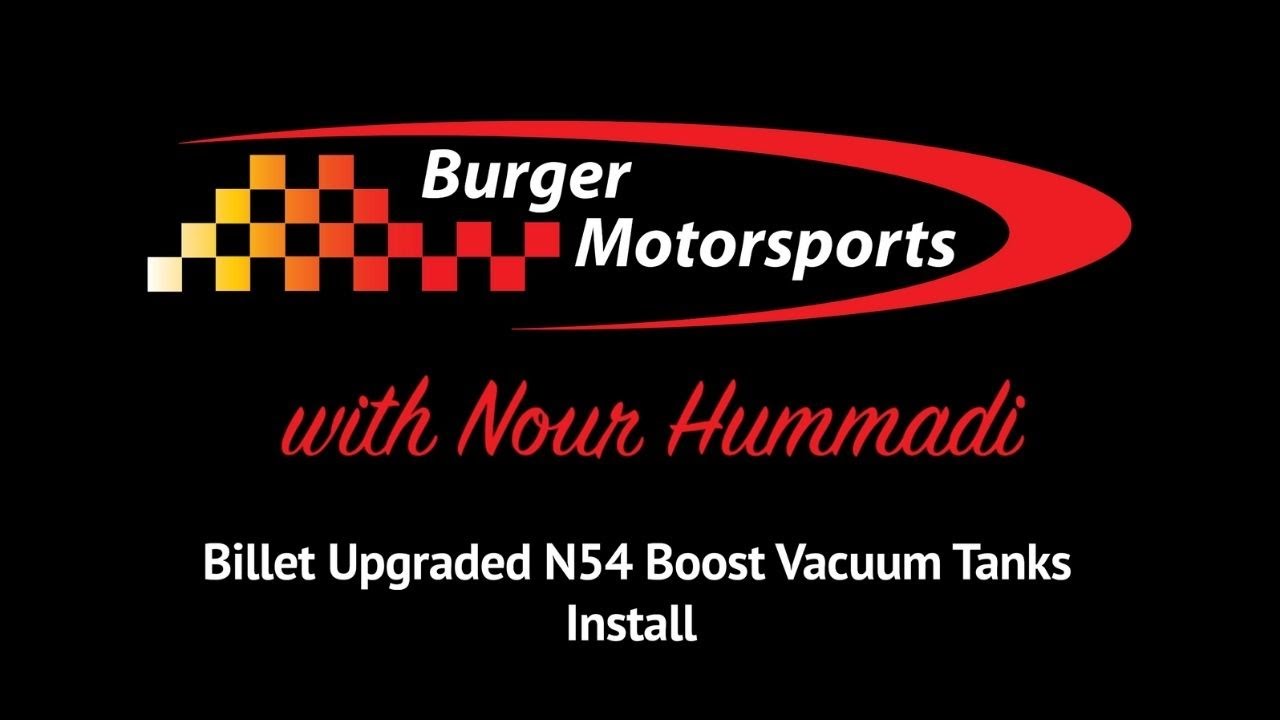 Installing Billet Upgraded N54 Boost Vacuum Tanks!