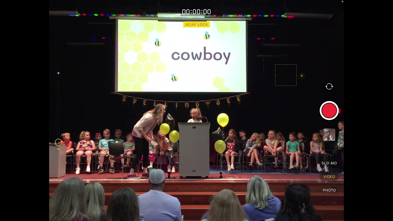 1st Grade Spelling Bee 2023