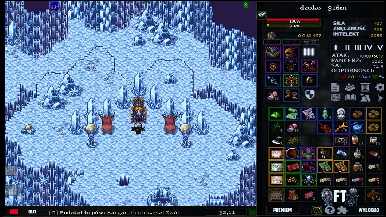 [Berufs] Margonem Awanse 300+ 9 Legend Tanroth/Zons