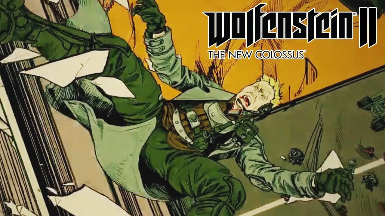 WOLFENSTEIN 2 THE ADVENTURES OF GUNSLINGER JOE Ending