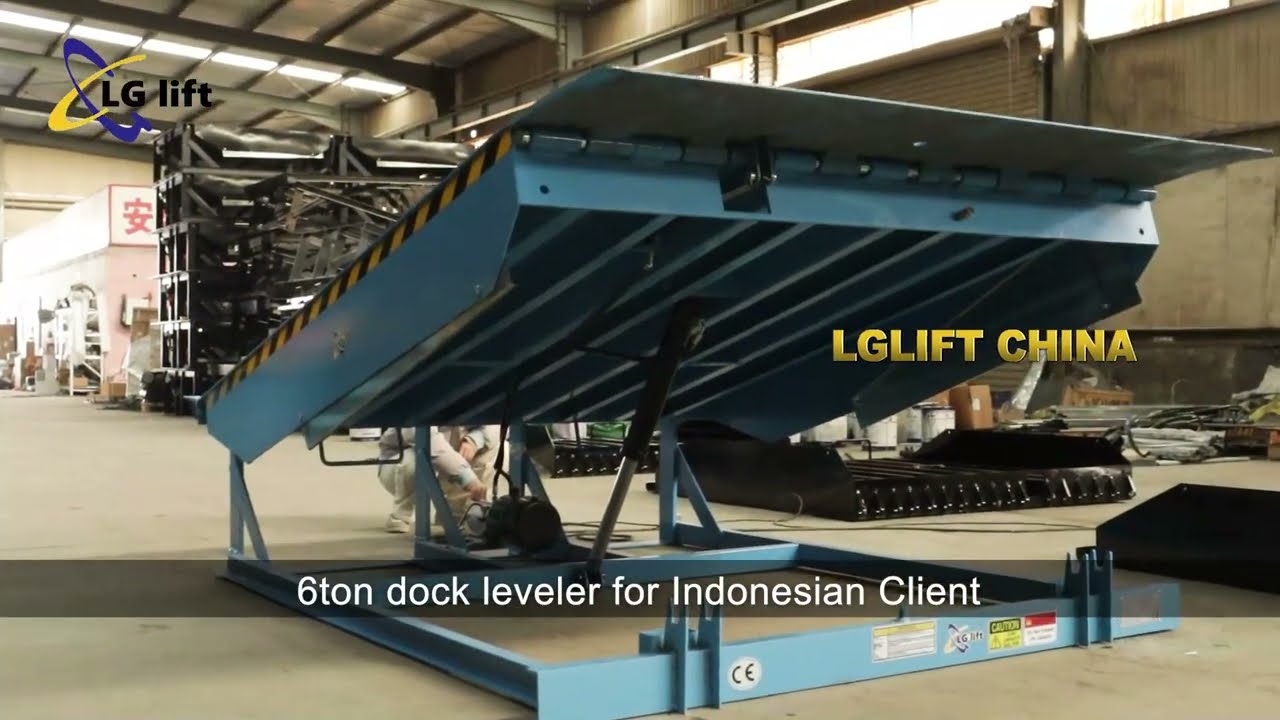 6ton dock leveler for Indonesian Client