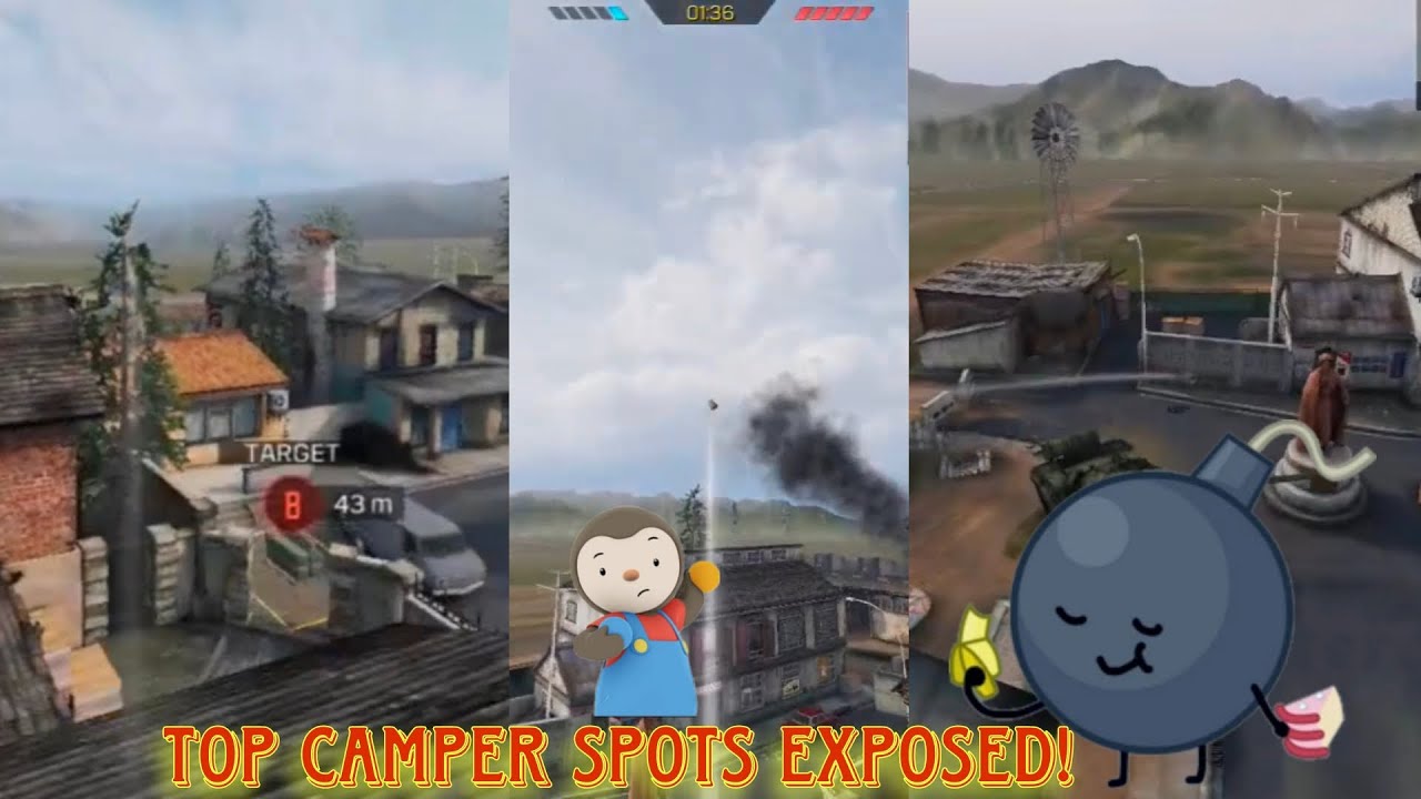 Top Grenade Spots to Eliminate Campers in Standoff Map! 🎯 | Call of Duty Mobile Tips