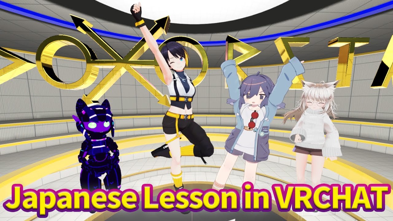 Japanese learning with ShanamoN sensei in VRCHAT - Osaka dialect practice