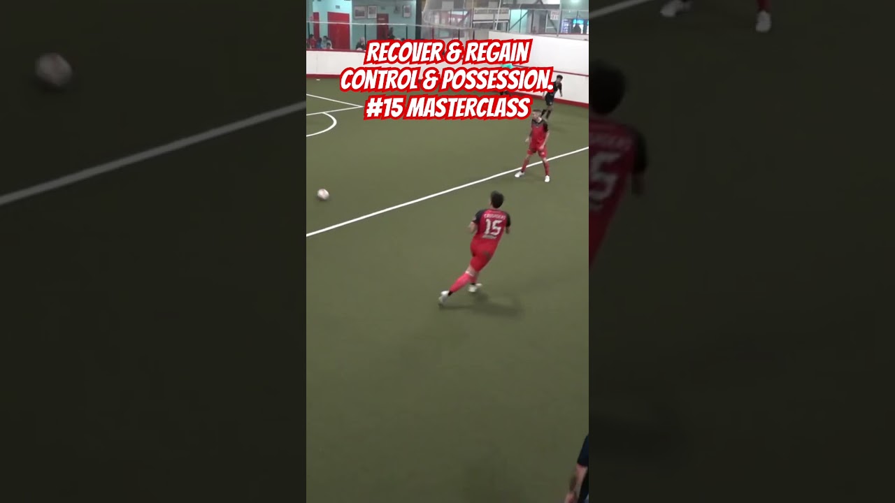 Indoor Arena Soccer. Using Boards to Possess and Control the Game.