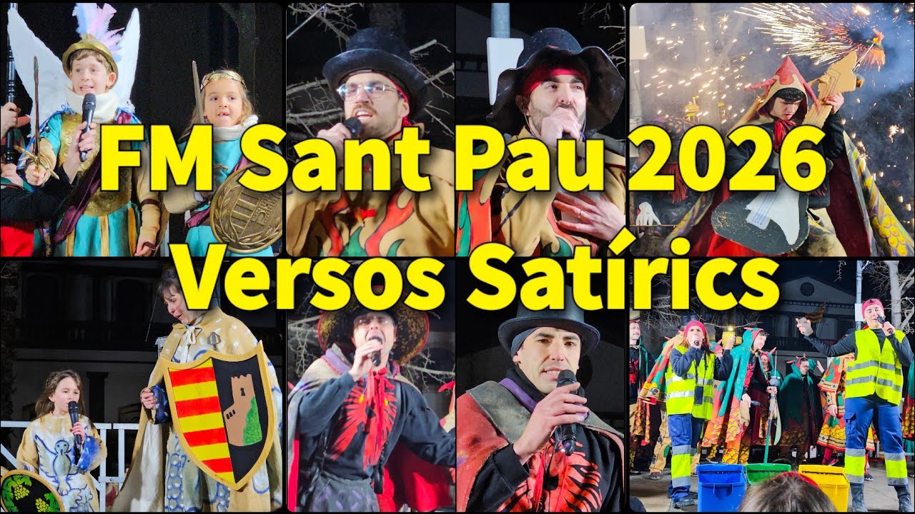 FM Sant Pau 2026, Versos Satírics