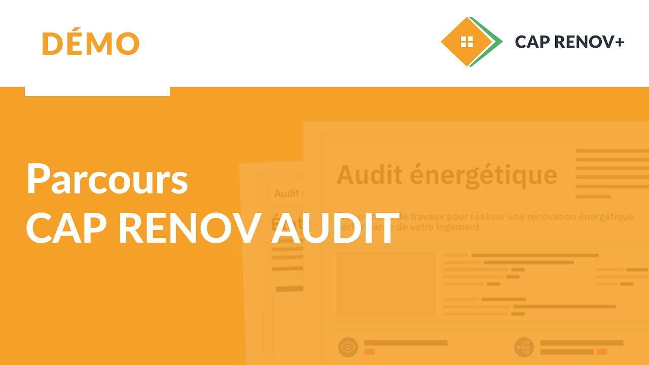 Demo CAP RENOV AUDIT